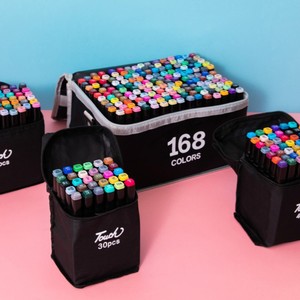 Juego de Marcadores de Alcohol de Doble Punta OEM, con Punta de Pincel, 30, 40, 60, 80, 168, 262 Unidades, Doble Punta para Diseño, Dibujo y Arte - Product Image 2