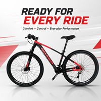 Vélo de montagne en alliage d'aluminium 6061 de 29 pouces, 2x10 vitesses, avec frein à disque hydraulique, VTT