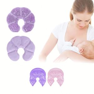 Compresas de Gel Frío/Caliente para Alivio del Dolor de Lactancia y Maternidad, Clase I Médica, con Perlas de Gel, Tamaño y Peso Personalizables - Product Image 5