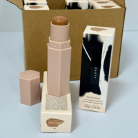 Pensil kontur dan highlighter serbaguna tahan air, tahan lama, FEN Makeup bronzer stick