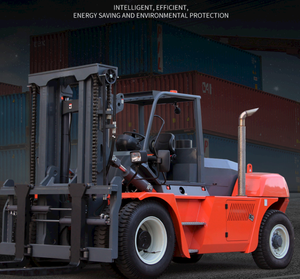 Заводской мощный дизельный вилочный погрузчик с японским двигателем, 10-30 тонн, вилка внутреннего сгорания - Product Image 5