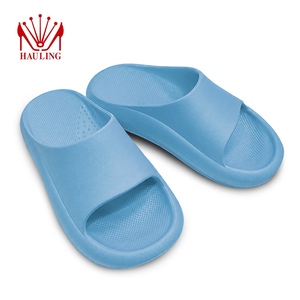 Sandales modernes en EVA à semelle épaisse, logo personnalisé, vente en gros, plateforme épaisse, pantoufles d'intérieur douces - Product Image 4