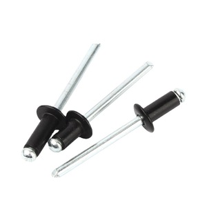 Tùy chỉnh đinh tán đen anodized mù đinh tán nhôm mái vòm đầu Pop mở cuối mù đinh tán - Product Image 6