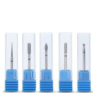 Russian Pre-treatment Round Head Diamond <b>Nail</b> Art Polishing Head <b>Nail</b> Thushie Edge Treatment <b>Nail</b> Drill Bits - Product Image 5