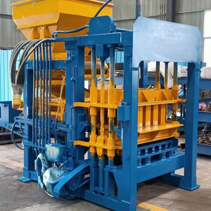 Tự động rỗng vỉa hè nhà sản xuất gạch để bán kinh doanh tốt PLC & hộp số-Bánh thành phần cốt lõi khối bê tông & gạch máy - Product Image 6