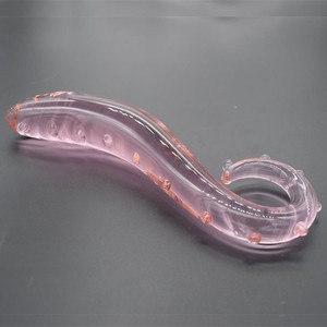 Pink Seahorse Glass <b>Dildo</b> Real Touch Feeling Adult Sex Toy For Couples - Product Image 1