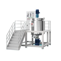 Mélangeur de shampooings et de détergents liquides, équipement de mélange pour émulsions pH, granulométrie, écran humide, écran sec, viscosité - MACHINE DE MALÉMIXAGE
