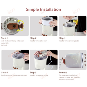 Nhà duy nhất hương vị bảng Top mềm máy làm kem tốt nhất bán thông minh Ice Cream Cone homemaker 1L mềm Ice Cream Maker - Product Image 3