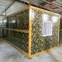 Chine Vente Maison de conteneur mobile pliante préfabriquée Bureau vivant Maison de conteneur pliable de type X