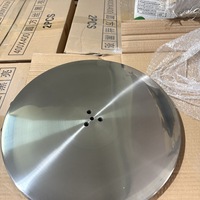 Ensemble de table ronde et de chaises pliantes en acier inoxydable pour café, restaurant coréen