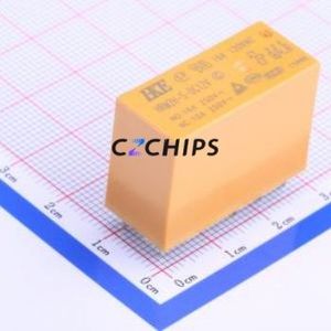 HRM2H-S-DC12V-C Power Relay DIP,12.6x29mm Relay 12V 1 Changeover: 1C (SPDT-Changeover)::: 8 16A - Product Image 1