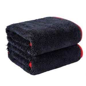 Serviette de séchage pour voiture en microfibre, absorbante, à séchage rapide, tissée en rectangle/carré, lavable en machine - Product Image 2