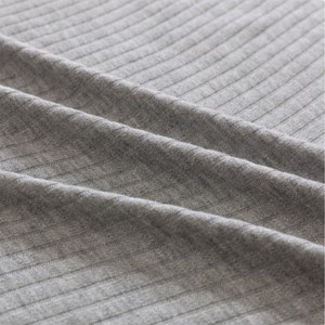 Tela de punto acanalado antibacteriana 10/2, tela elástica a rayas antibacteriana 10A, material de punto especial para ropa interior - Product Image 2