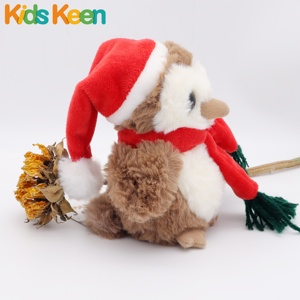 ผ้าพันคอตุ๊กตาผ้า,ตุ๊กตาของเล่นคุณภาพสูงสำหรับเทศกาลคริสต์มาสของขวัญคริสต์มาส - Product Image 2