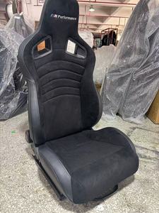 Asientos de Carreras RECARO de Alta Calidad en Cuero PU Negro, Ajustables, Tipo Simulador - Product Image 6