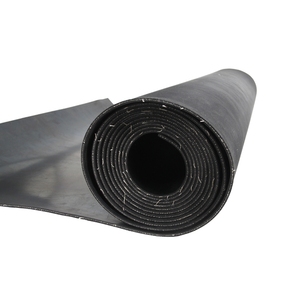 Rouleau de feuille de caoutchouc SBR NBR CR EPDM avec 1 couche de tissu renforcé JR-SBR127 - Product Image 1