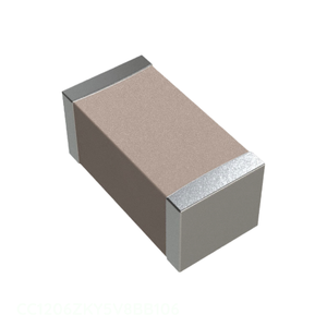 ตัวเก็บประจุเซรามิกสำหรับ CC1206ZKY5V8BB106 10 UF 1206 (3216เมตริก) ตัวเก็บประจุแบบเซรามิกติดพื้นผิว Y5V 10 UF 25V 1206 MLCC - Product Image 1