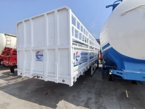 Cadre léger diesel de semi-remorque de barrière de mur latéral d'essieu à vendre maintenant - Product Image 3