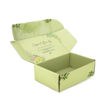 Boîte pliante personnalisée imprimée pour l'expédition de produits cosmétiques, de soins de la peau et de beauté, emballage en papier pour la vente au détail, le e-commerce et les cadeaux