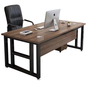 Hiện đại đơn giản duy nhất Máy tính để bàn máy tính bàn khung thép Giám sát quản lý bàn vật liệu kim loại cho văn phòng hoặc trường học sử dụng - Product Image 6