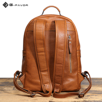 Sacs à dos classiques en cuir de vache véritable pour hommes, sac à dos d'affaires en cuir véritable pour ordinateur portable, idéal pour les voyages, le travail, les trajets quotidiens et les cours universitaires