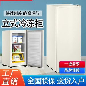 Upright <b>Freezer</b> 100L Single Temperature Manual Defrost Compact Home Use <b>Mini</b> Dormitory Refrigerator - Product Image 4