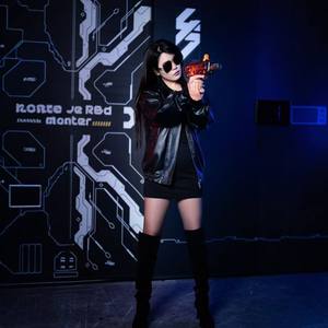 Pistola Spara-Petardi Elettrica Portatile <span class=keywords><strong>Delta</strong></span> MP7 2026 con Batteria, Giocattolo Lanciatore di Proiettili Morbidi per Bambini e Adulti - Product Image 3