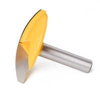 Prix bon marché d'usine 8mm/ 6mm/ 1/4 mèche de routeur ronde plate à tige pour le travail du bois