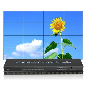 GPX 2*2 LED Video Wall Controller 1920x1080P HDMI Video immagine processore 4 HDMI uscita Splicing schermo supporto Video Display a parete