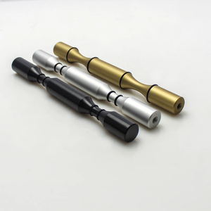 Matt-Schwarzes Metall Wandmontiertes Weinregal für 2 Flaschen Einzel- & Doppel-Display-Stifte System 5L Kapazität für Weinflaschen Kartonverpackt - Product Image 1