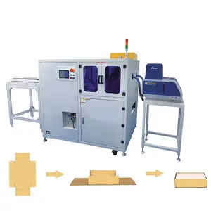 Zhangjiagang Xiangyu Packaging Machinery E-commerce Delivery Folding Box Artifact Aircraft Box Folding Machine