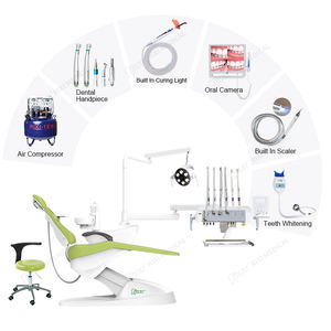 High Quality <strong>Dental</strong> Clinic Equipments <strong>Dental</strong> <strong>Chair</strong> Foshan <strong>Manufacturer</strong> <strong>Dental</strong> <strong>Chairs</strong> <strong>Unit</strong> Price - Product Image 1
