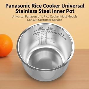 Compatible avec le cuiseur à riz 4L, cuve intérieure en acier inoxydable de qualité médicale 316L, version épaissie, CA/DC/DF/MFS, qualité alimentaire - Product Image 3