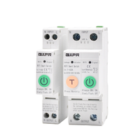 Disjoncteur intelligent WiFi 25A en cuivre 1P avec télécommande sans fil, protection contre les surintensités, capacité de coupure 6kA