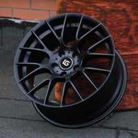 Harga Pabrik untuk Velg Alloy BMW E39 E46 E90 F10 18 19 Inch Gaya Klasik Desain 359 5x120 Satin Black M Double Spoke Rims