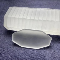 Plaque de quartz fondu transparente sur mesure, qualité supérieure, résistance aux hautes températures (1100°C), feuille de verre pour l'optique et le soudage