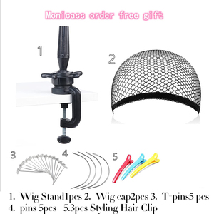 Cabeza de Maniquí de Lona y Corcho de 21" 22" 23" 24" para Exhibición de Pelucas - Product Image 6