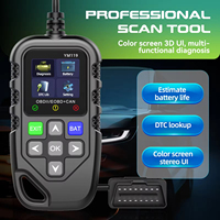 Podofo OBD Instrumento de Diagnóstico de Motor de Automóvil de 1.8'' para Instrumento de Prueba, Datos Precisos del Motor, Actualizaciones de Software Gratuitas y Eficientes