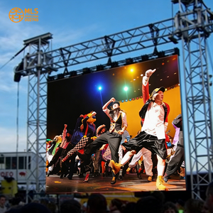 Écran <span class=keywords><strong>LED</strong></span> d'affichage vidéo HD P2.6 P2.8 pour location extérieure avec flight case pour festivals de musique et tournées de concerts - Product Image 1