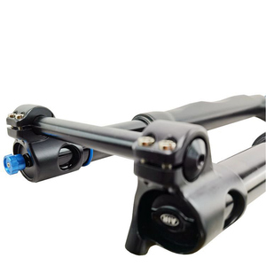 <span class=keywords><strong>Fourche</strong></span> avant de vélo électrique <span class=keywords><strong>VTT</strong></span> en fibre de carbone Grmrk à absorption de chocs légère et haute résistance, tube conique 29, pression d'air inversée - Product Image 3