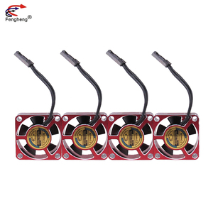 Fengheng 1/10 1/<span class=keywords><strong>8</strong></span> rojo 1/12 + púrpura de aluminio 30x30x10mm 30mm RC ESC ventilador dc 5v 6v 7v <span class=keywords><strong>8</strong></span>,4 v 9v 12v 24v - Product Image 5