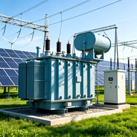Transformateur de puissance triphasé immergé dans l'huile série S22, haute efficacité, 3150 kVA, 35 kV, 50 Hz, économie d'énergie pour les applications de sous-stations minières