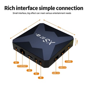 Venta caliente XS97 Q + Smart TV Box Android 11,1 Allwinner H313 Quad Core 2,4G WIFI 4K reproductor multimedia H.265 allwinner <span class=keywords><strong>IPTV</strong></span> Set Top Box - Product Image 3