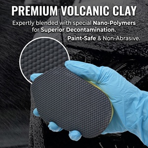 MN-H003 Éponge en argile volcanique de qualité supérieure, facile à utiliser, éponge <span class=keywords><strong>magique</strong></span> pour le <span class=keywords><strong>detailing</strong></span> automobile, nettoyage sans rayures pour la peinture de la voiture - Product Image 3