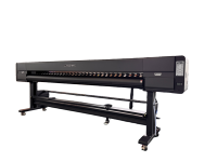 Imprimante jet d'encre éco-solvant automatique 3,2 m avec 2 têtes d'impression I3200-E1 pour impression de bannières flexibles, vinyle et films adhésifs