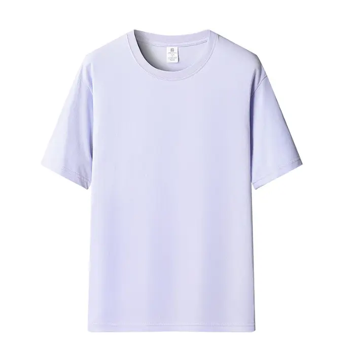 Custom Design Your Own Brand T Shirt Short Sleeve Men's 100% Cotton Dry Fit Mens T-shirt