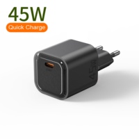 Chargeur GaN 45W avec prise KR, adaptateur USB-C universel rapide pour iPhone, Samsung, Xiaomi, ordinateur portable, nouvelle tendance, qualité supérieure, fournisseur de choix