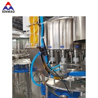 Ligne de production automatique complète de remplissage de bouteilles en plastique pour jus de fruits 10000BPH / Machine de mise en bouteille