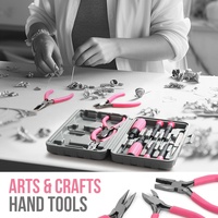 Kit d'outils de fabrication de bijoux 11 pièces, mini pinces, pinces à épiler, outils de perlage DIY pour la création de colliers, bracelets, kit de démarrage pour la création de bijoux