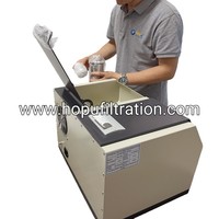 Outil de test du facteur de dissipation d'huile HOPU certifié ISO, instrument de mesure du tangent Delta de l'huile isolante pour test sur site